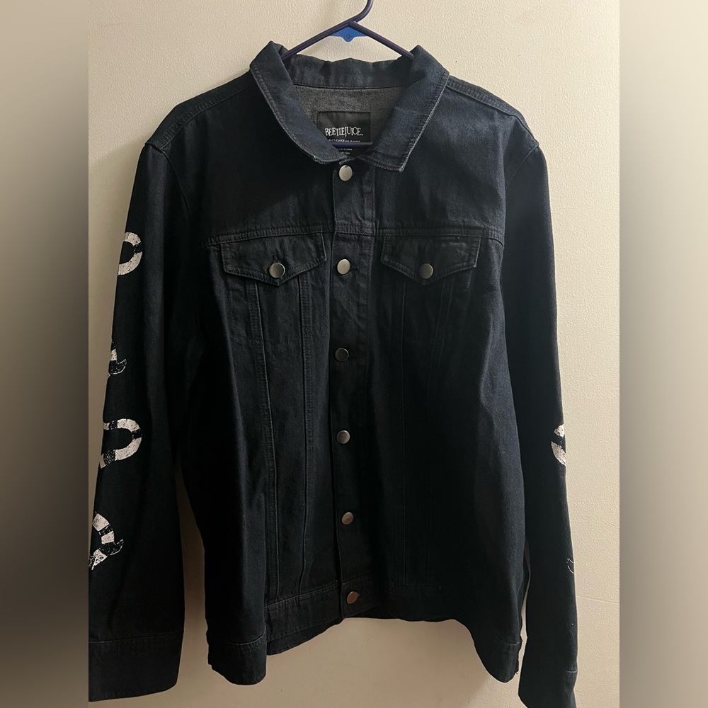 Beetlejuice Denim Jacket
